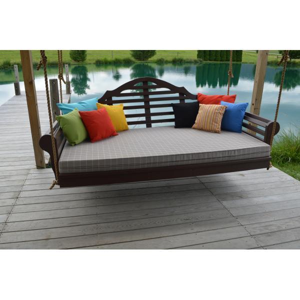 Poly Marlboro Swingbed - Durable Outdoor Patio Swing Bed for Relaxation, Lounging & Backyard Decor | Perfect for Garden, Porch, Poolside & Sunroom