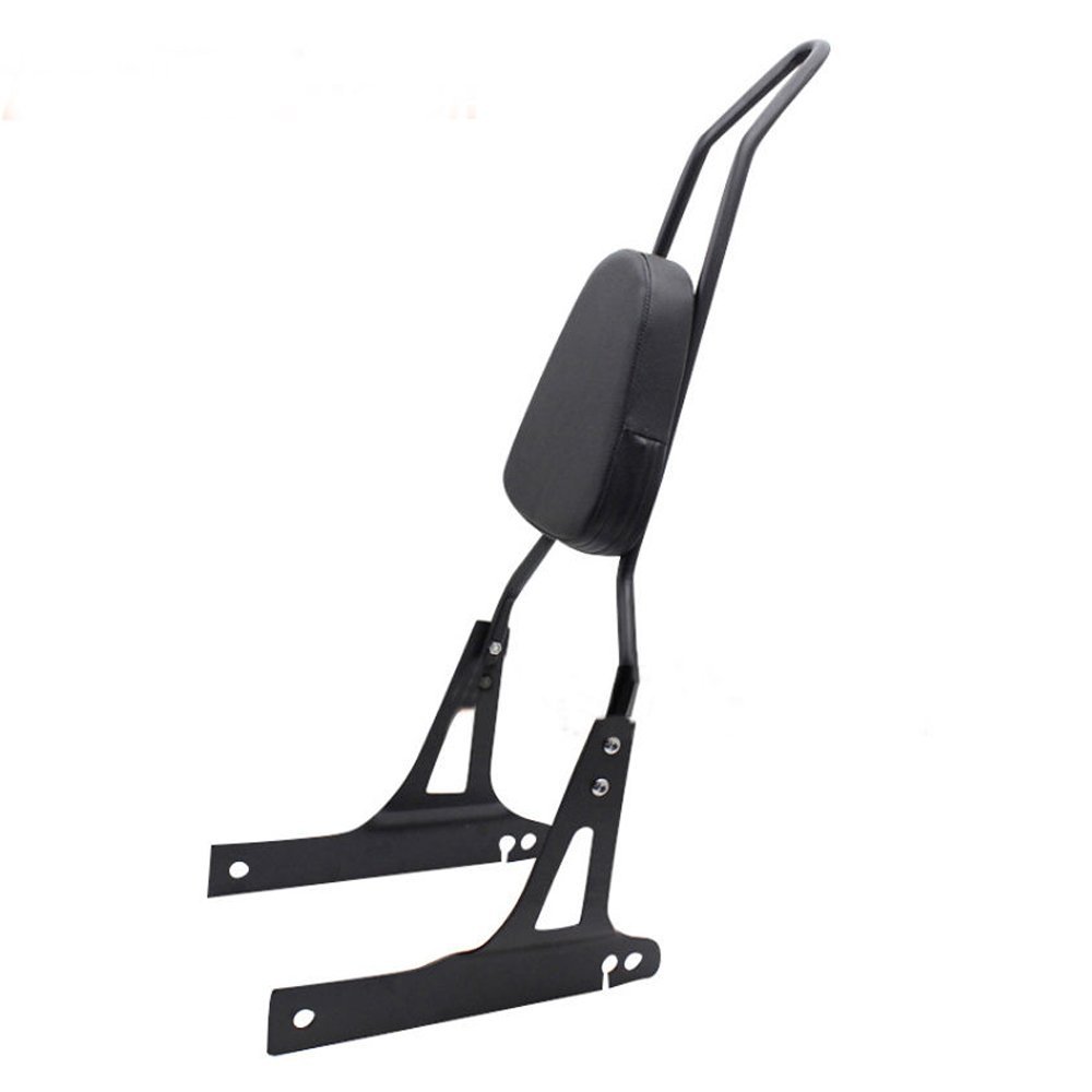 Harley-Davidson Dyna Motorcycle Rear Seat Backrest - Universal Fit for FXD, FXDB, FXDC, FXDL, Street Bob, Wide Glide & Low Rider Models - Comfortable Sissy Bar for Long Rides & Road Trips