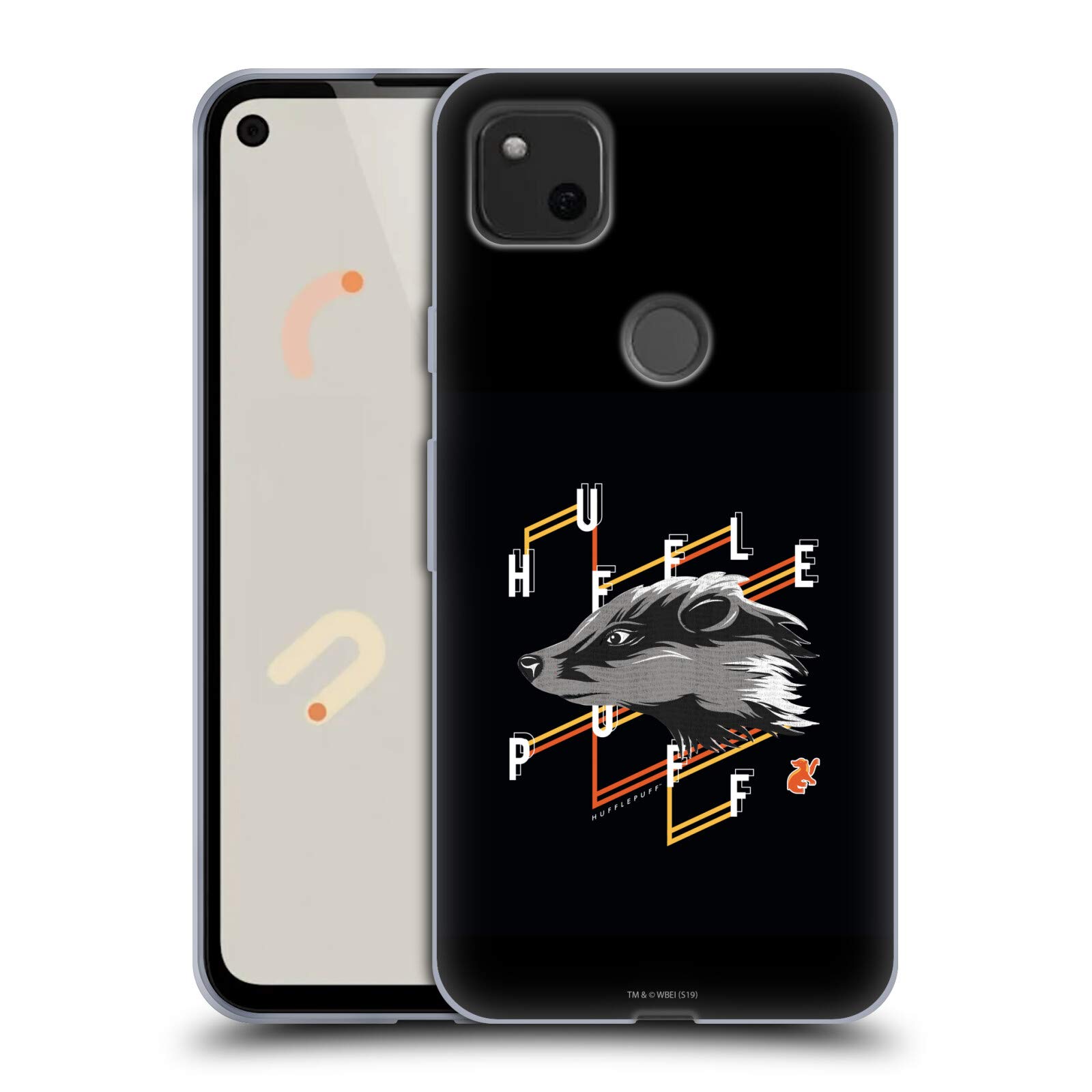 Harry Potter Hufflepuff Phone Case for Google Pixel 4a - Movie Inspired Design for Fans