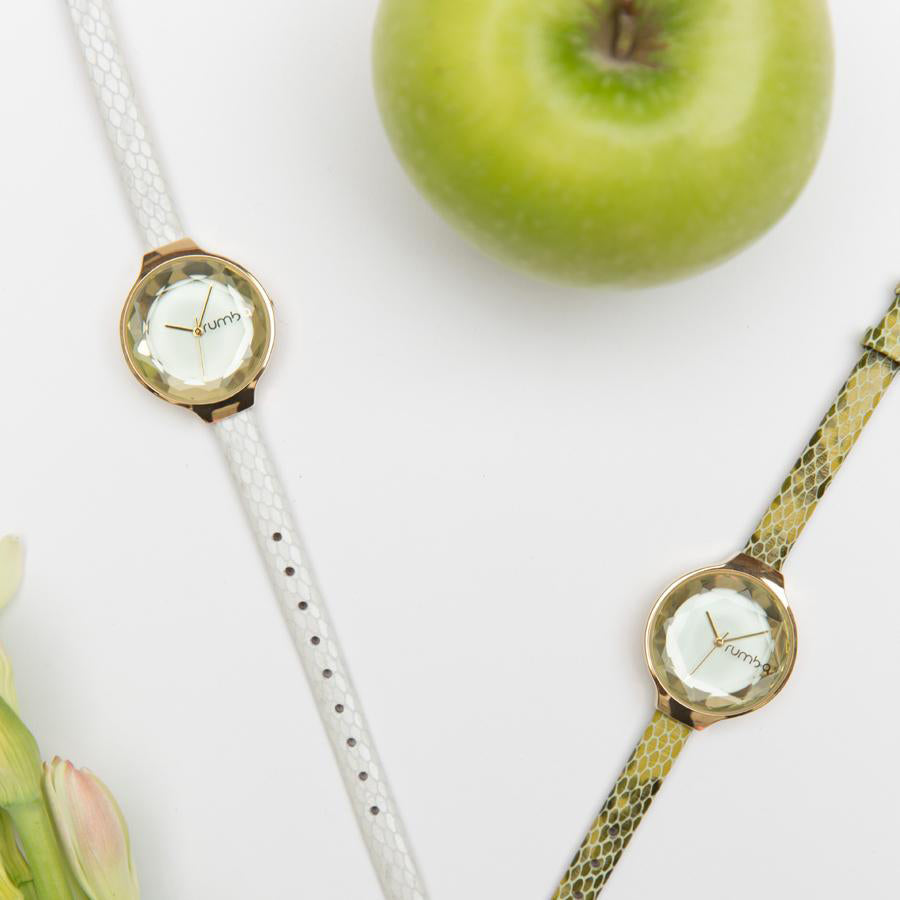 Orchard Gem Exotic Watch - Luxury Gold Stainless Steel Wristwatch for Men & Women | Perfect for Formal Events, Business Meetings & Gift Giving