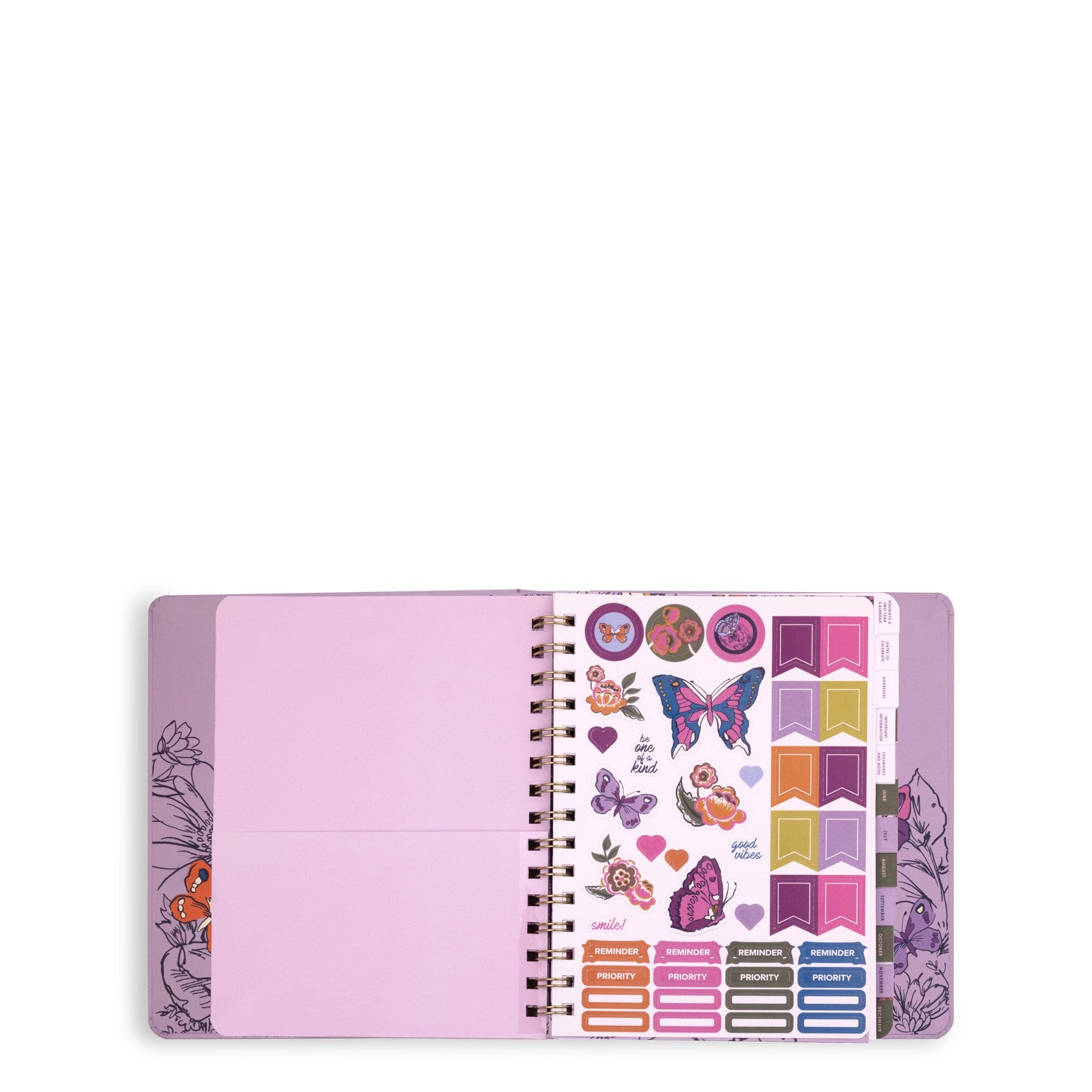2025 12-Month Large Planner - Spiral Bound, 8.5