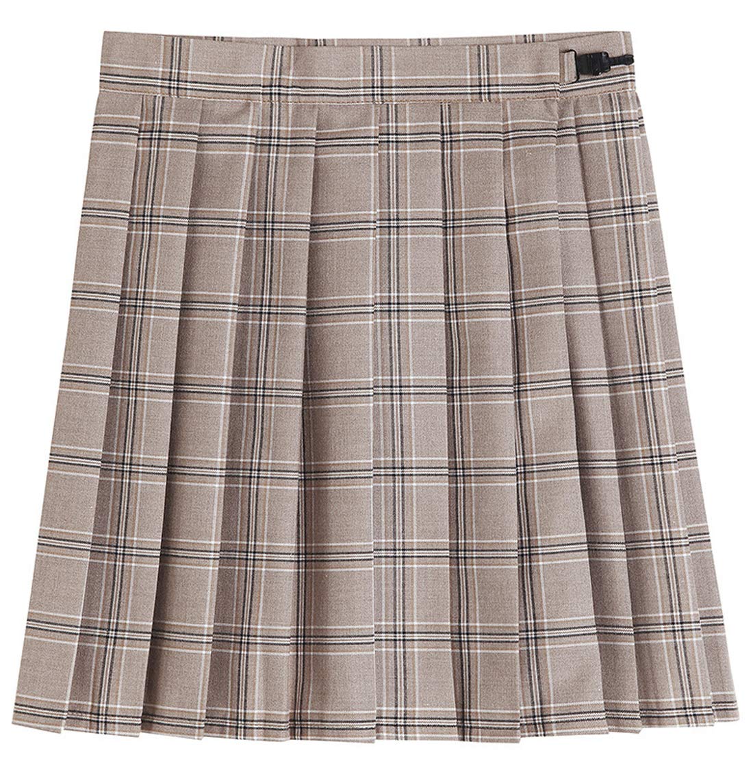 Elegant High Waist Pleated A-Line Skirt for Women - Flowy Midi Skirt with All-Around Pleats - Perfect for Office, Party & Casual Outfits