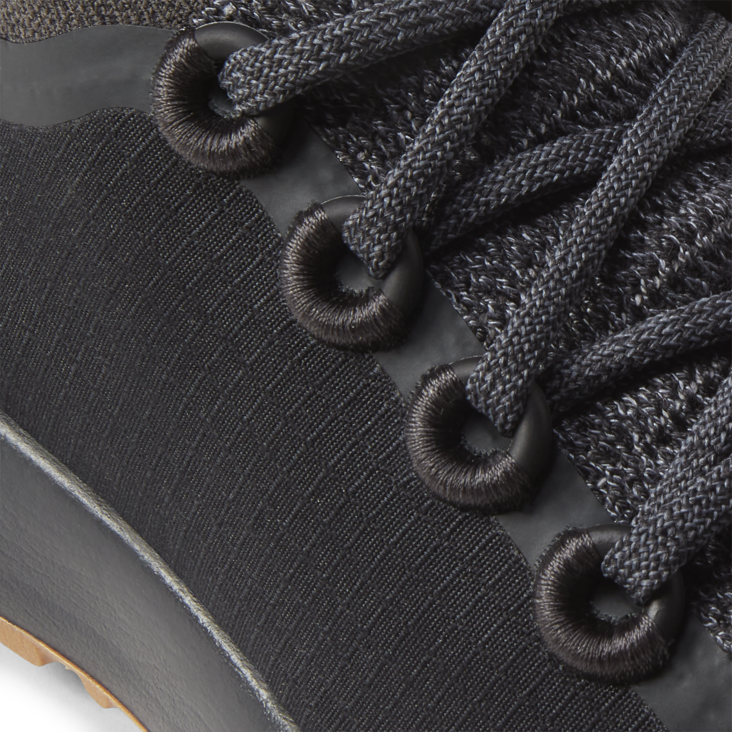 Men's Trail Running Shoes - Lightweight & Durable Natural Black with Rugged Khaki Sole | Hiking, Camping & Outdoor Adventure Footwear