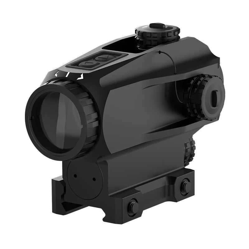 SWAMPFOX Blade Prism Scope 1X25 with BRC Reticle - Bullet Rise Compensator for Optic Height Over Bore | Red Dot Sight for AR-15, Hunting & Tactical Shooting | Ideal for Close Quarters Combat and Low Light Conditions