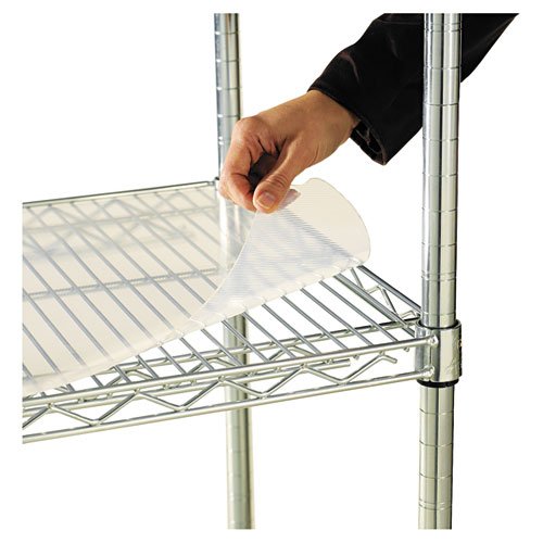 Alera ALESW59SL4824 Non-Slip Shelf Liners for Wire Shelving - Durable Kitchen, Pantry & Closet Organization Solution