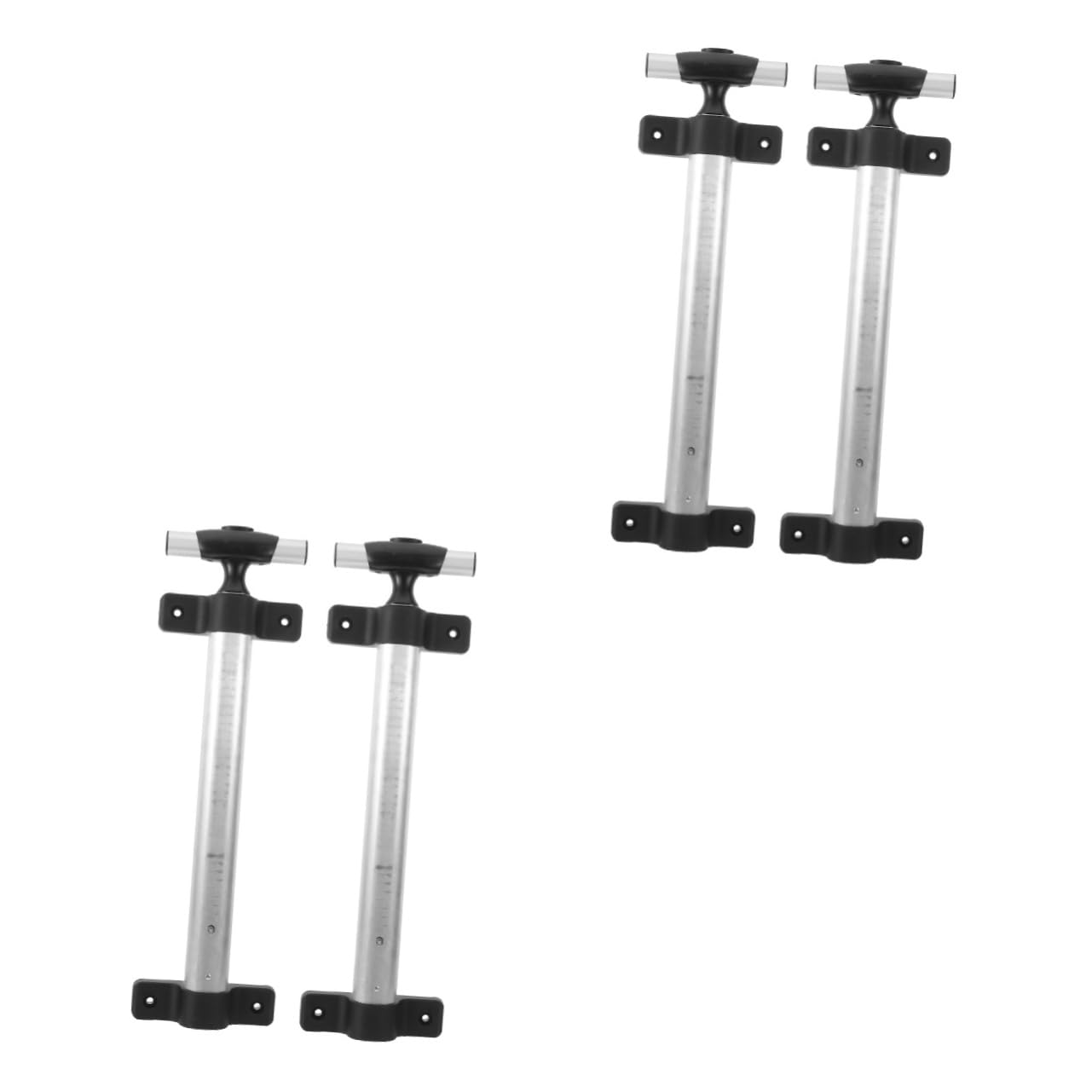 BESPORTBLE 4 Pack Aluminum Suitcase Handle Replacement - Durable Trolley Case Accessories for Travel Luggage Repair (Ideal for Business Trips, Vacations & Air Travel)