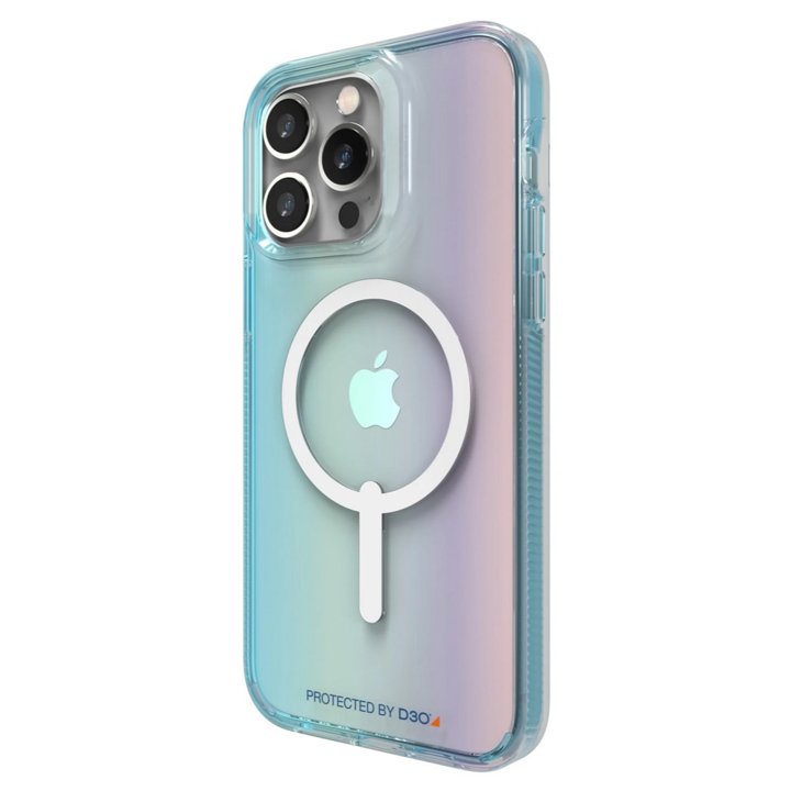 Gear4 Milan Snap MagSafe Case for iPhone 14 Pro - Aurora Glow Protective Cover with Magnetic Alignment | Perfect for Everyday Use, Travel & Wireless Charging