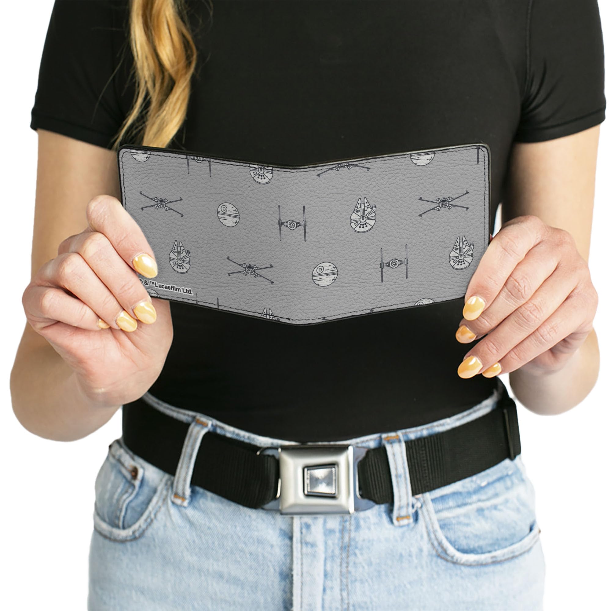 Star Wars Men's Bifold Wallet - 4.0
