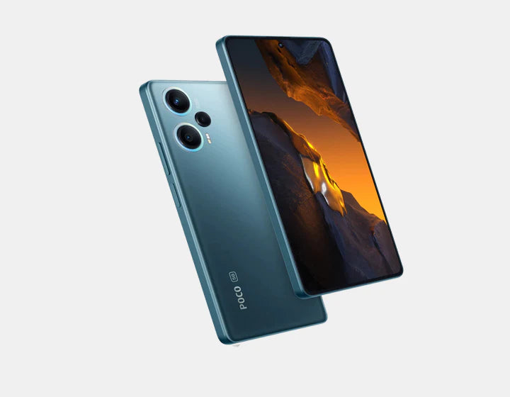 Xiaomi Poco F5 5G Smartphone - 256GB ROM 12GB RAM, Dual SIM GSM Unlocked, Blue | Fast 5G Connectivity, High Performance Gaming & Streaming Phone