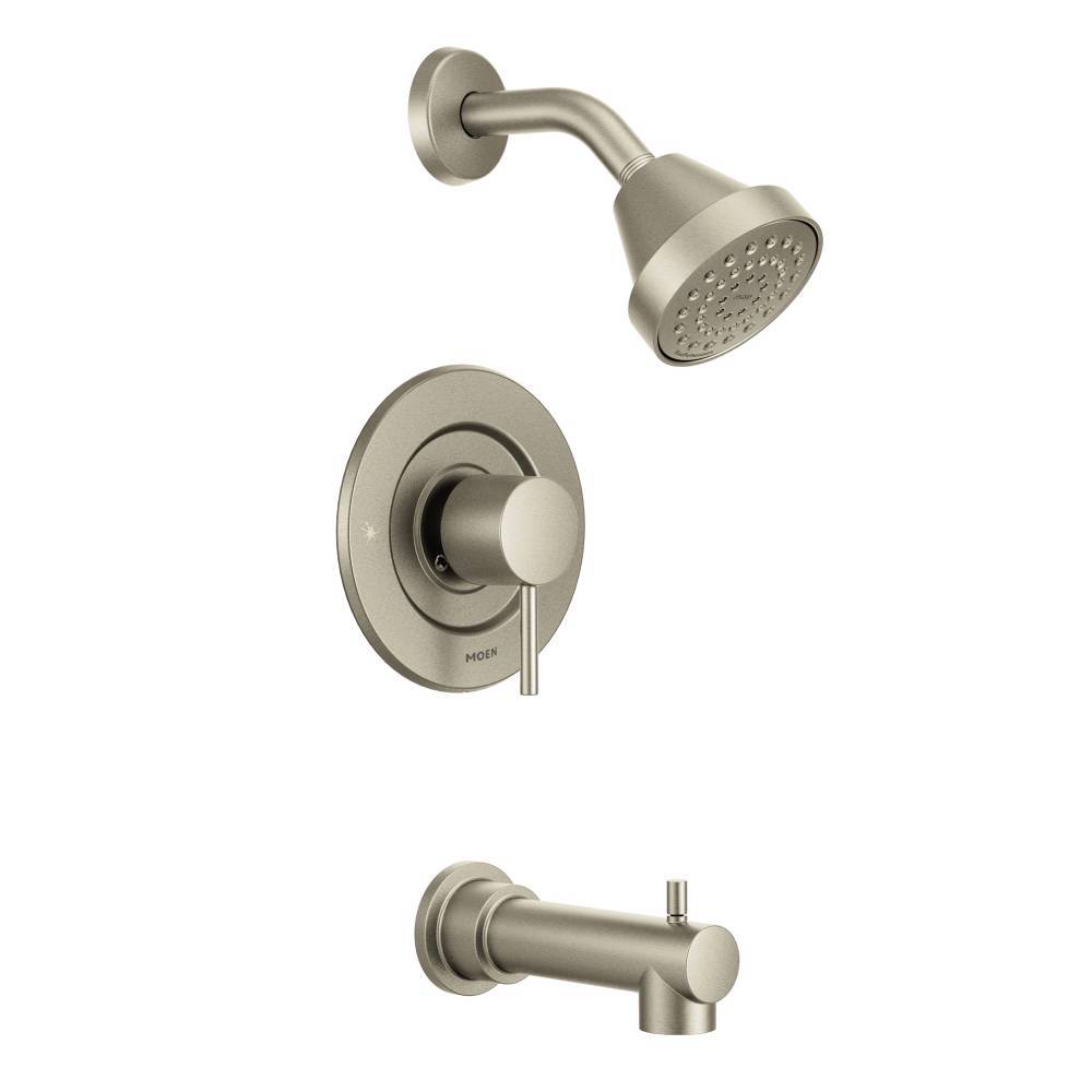 Moen T2193BN Brushed Nickel Align Posi-Temp Tub and Shower Trim - Perfect for Bathroom Renovations and Modern Home Upgrades