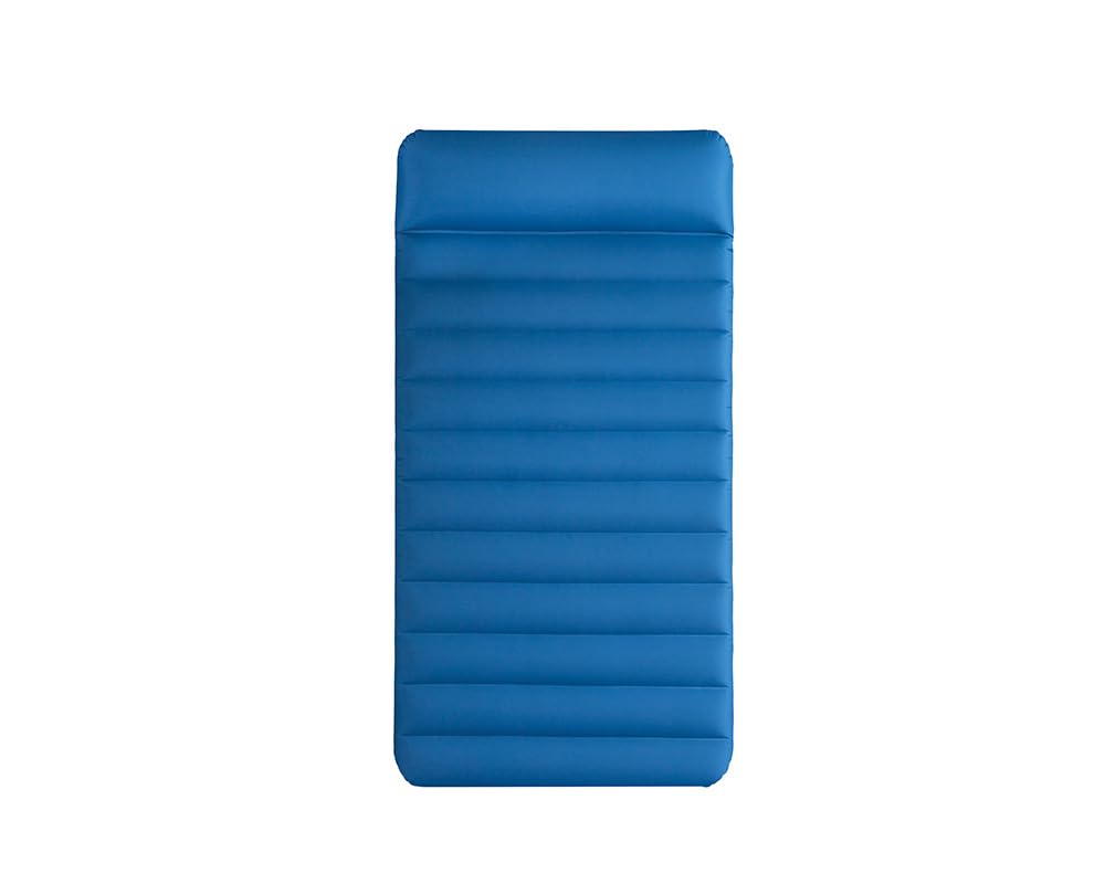 **Intex Single Inflatable Air Mattress for Camping - 39x75 Inches, Fiber-Tech TPU Material, Lightweight & Comfortable with Built-in Electric Pump - Perfect for Outdoor Adventures, Guest Beds & Travel**