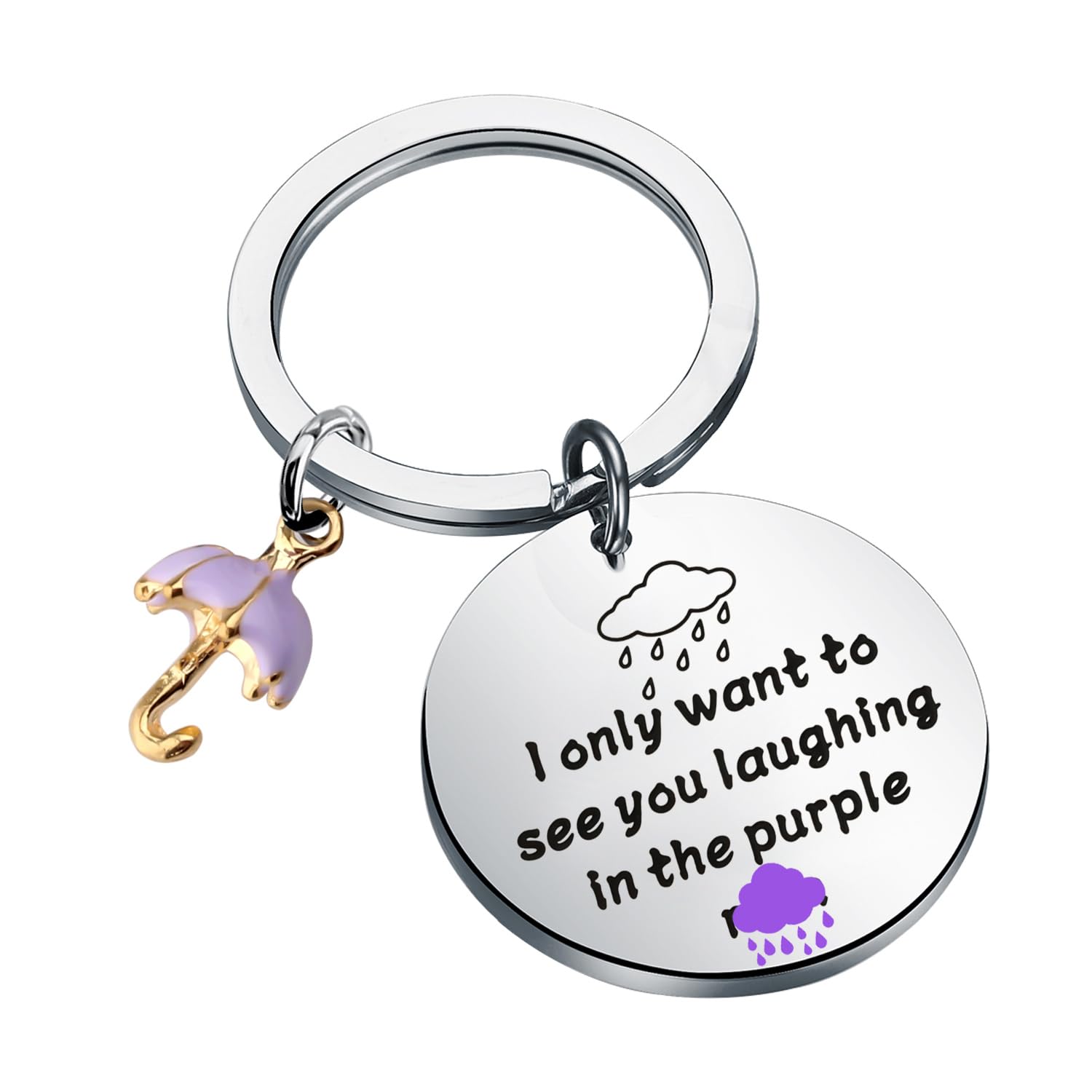 BLEOUK Singer Keychain - Song Lyrics Inspired Jewelry for Fans | Perfect Gift for Music Lovers & Concert Goers