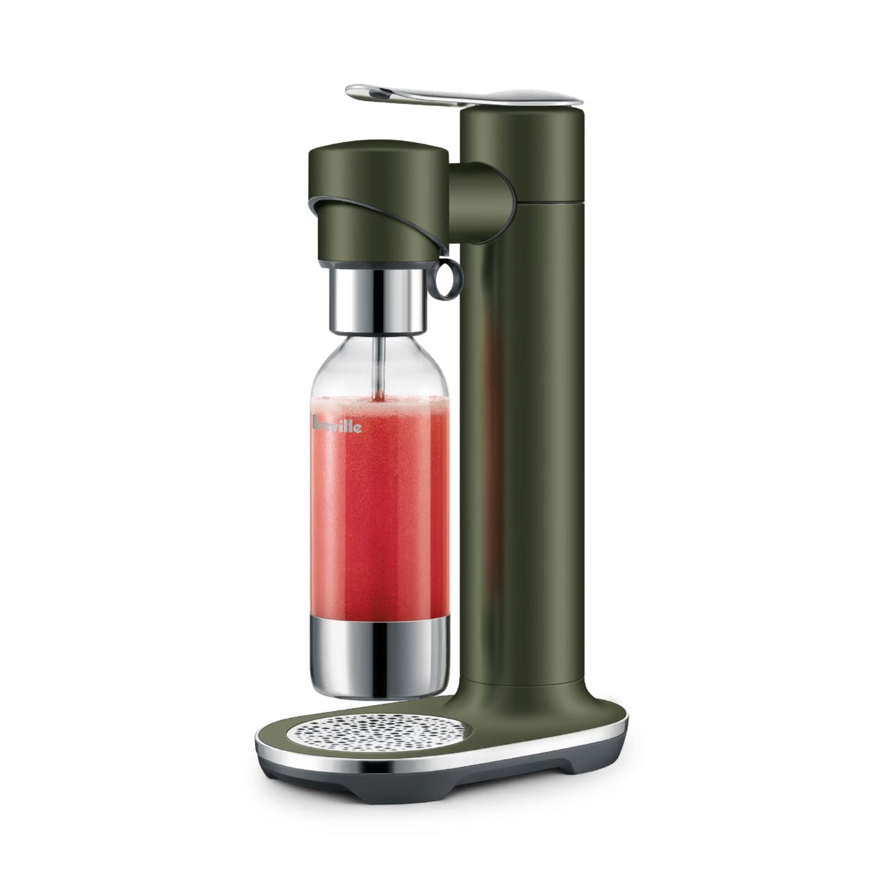 Breville InFizz™ Fusion Carbonated Water Maker - Sparkling Water Machine for Home, Soda Maker with CO2 Cylinder - Perfect for Cocktails, Mocktails & Healthy Hydration