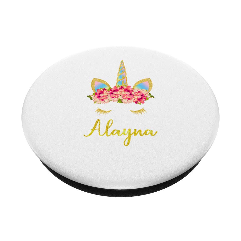 ALAYNA Customized Birthday Gift for Girls - Personalized PopSockets PopGrip with Swappable Base for Phones & Tablets | Perfect Gift for Teens, Best Friends & Daughter's Special Day
