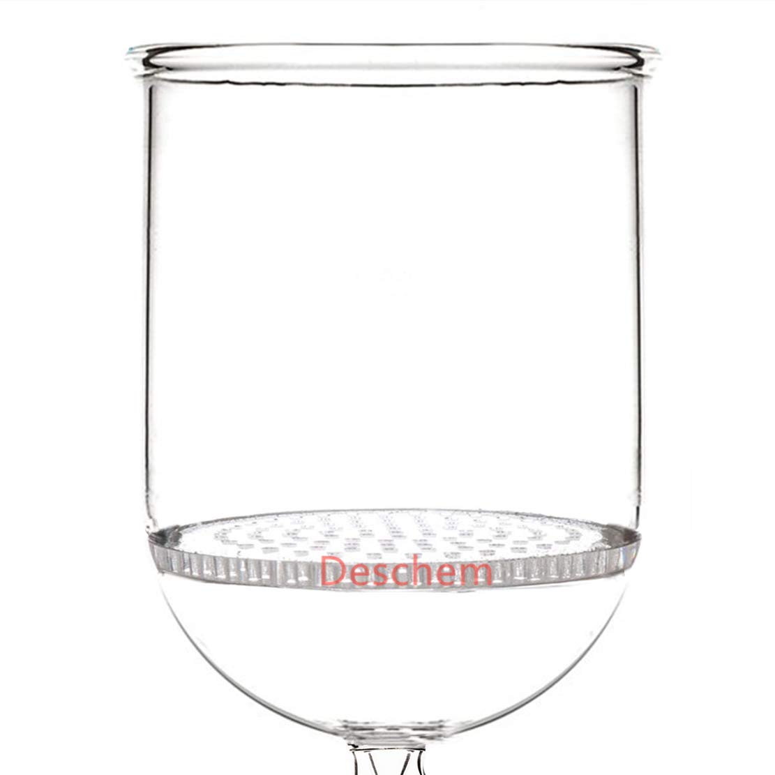 1L (1000ml) 24/40 Glass Buchner Funnel with 110mm Pore Plate - Laboratory Vacuum Filtration for Chemistry & Science Experiments