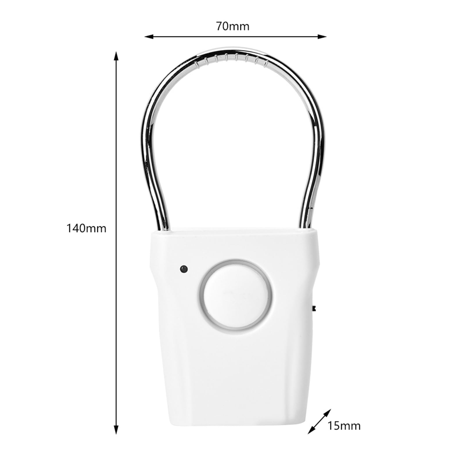 120dB Loud Door Handle Alarm - Security Door & Window Entry Alarm with Doorknob Sensor for Home Security & Child Safety | Perfect for Apartments, Dorms, and Vacation Rentals