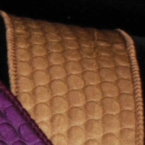 Leapin' Lizard Scale Tan Wired Craft Ribbon 1.5 Inch x 40 Yards - Perfect for Gift Wrapping, Floral Arrangements, and DIY Home Decor