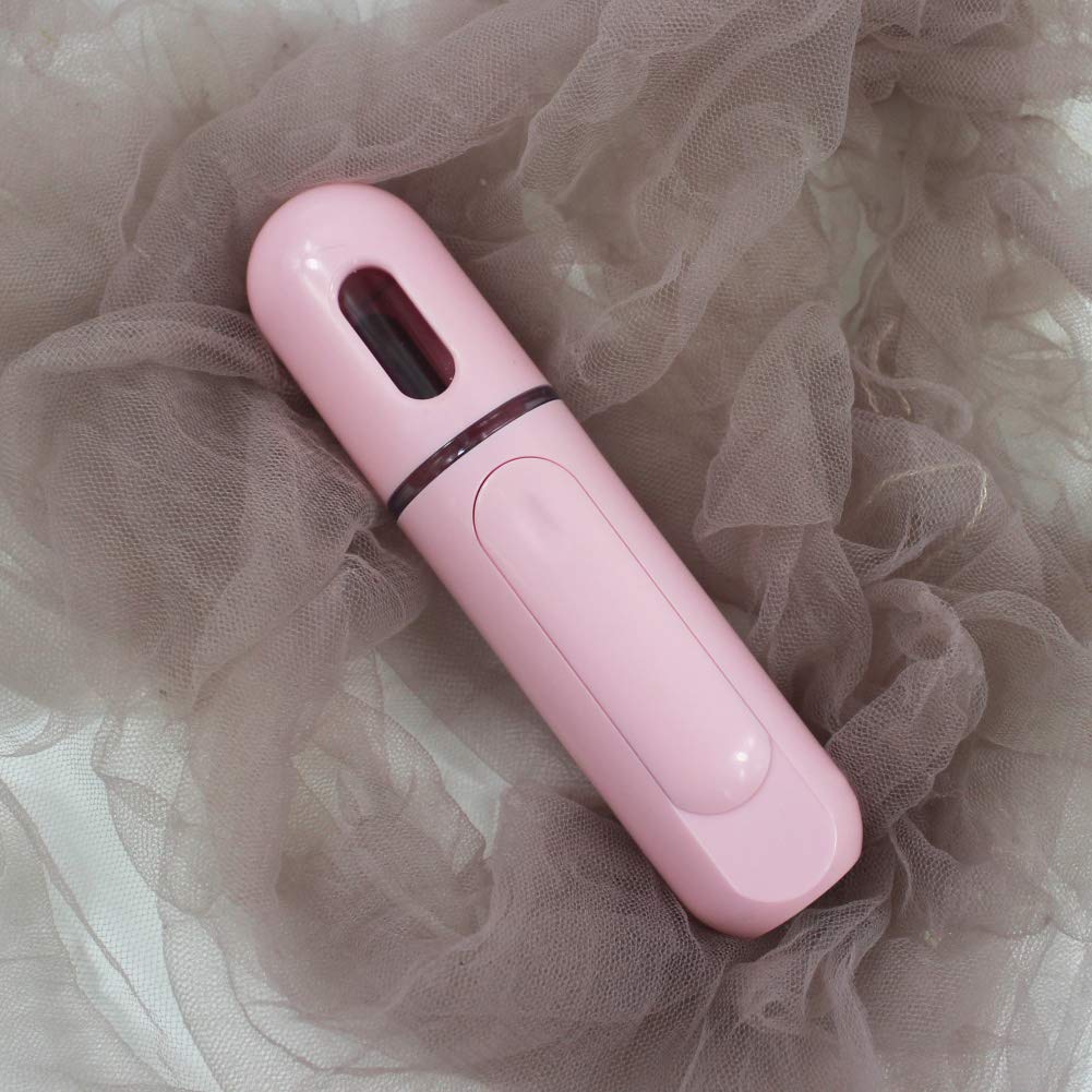 Portable Nano Facial Mister - Mini Cool Mist Steamer for Hydrating & Moisturizing Skin | Perfect for Makeup Setting, Pore Cleansing, Eyelash Extensions & Summer Cooling | Travel-Friendly Pink Face Sprayer | Ideal for Home, Office & On-The-Go Skincare Routine