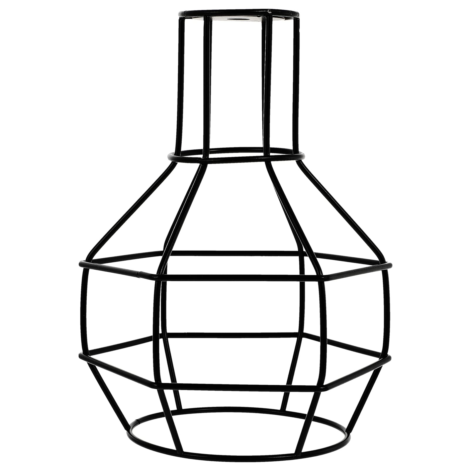 Vintage Iron Art Lamp Shade Holder - Chic Hotel & Bar Light Cover Accessory for Wall Lights, Lamps Decor - Perfect for Living Room, Bedroom, and Restaurant Ambiance