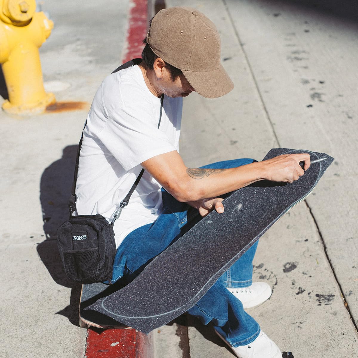 CCS Emergency Skate Kit - Complete Skateboard Repair Tools with Hardware, Grip Tape, Bearings, Wax & Shoe Laces | Portable Skate Tool & Utility Bag Included | Perfect for Skate Park Sessions, Street Skating & Travel Emergencies