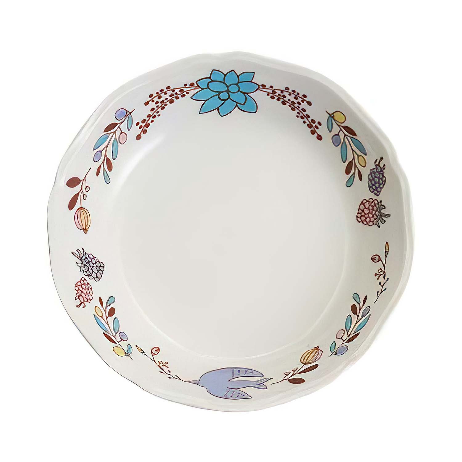 Premium Harekutani Porcelain Bird Feeder Bowl - Elegant Tree Nut Dish for Wild Birds, Perfect for Garden, Patio & Backyard Bird Watching