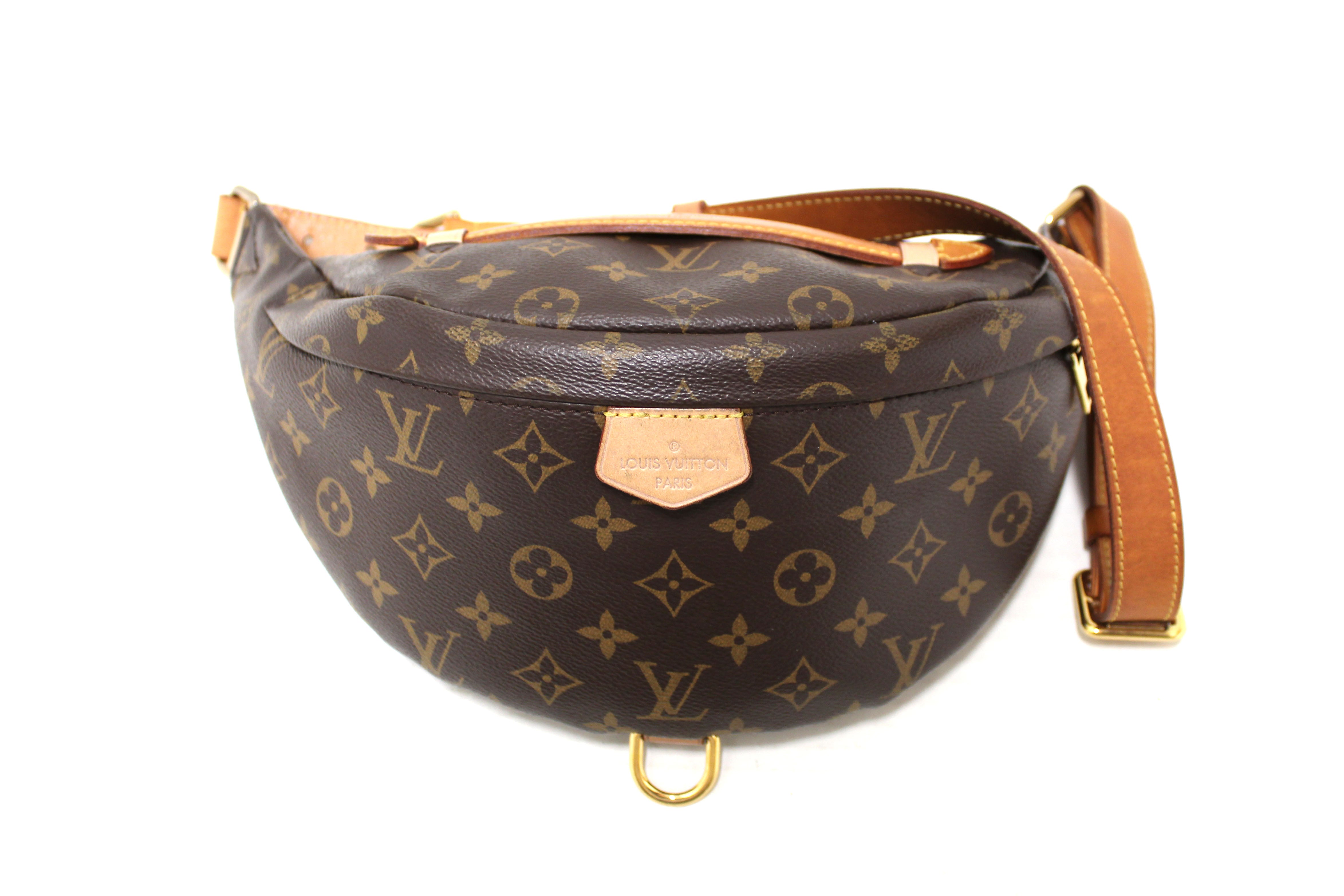 Authentic Louis Vuitton Monogram Canvas Bumbag Waist Bag - Stylish Crossbody Fanny Pack for Travel, Shopping & Everyday Use