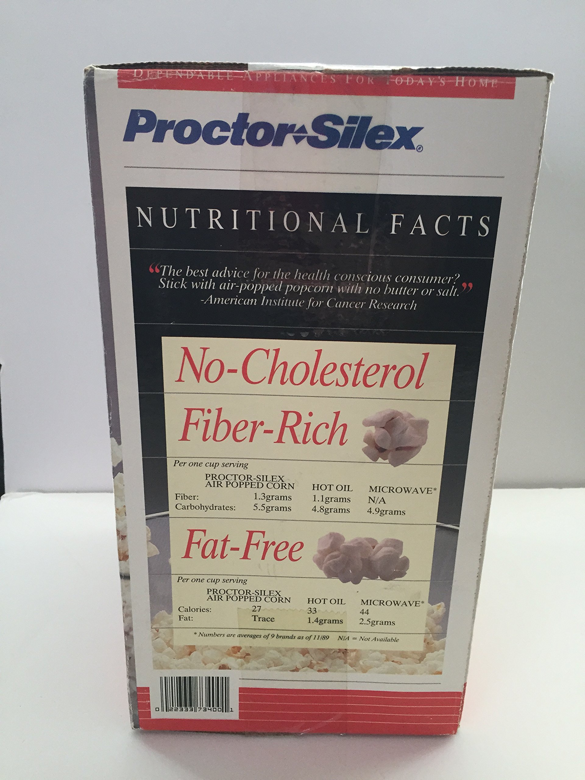 Proctor-Silex 5 Quart Hot Air Popcorn Maker - Healthy Oil-Free Popcorn Machine for Home, Movie Nights & Parties