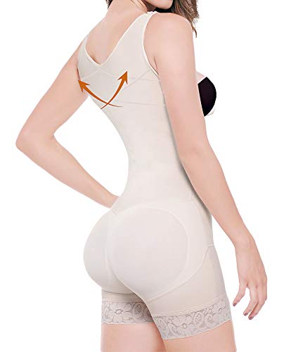 Women's Liliana Shapewear - Post-Surgery & Postpartum Compression Bodysuit | Colombian Fajas for Body Shaping & Tummy Control | Perfect for Recovery, Everyday Wear & Special Occasions