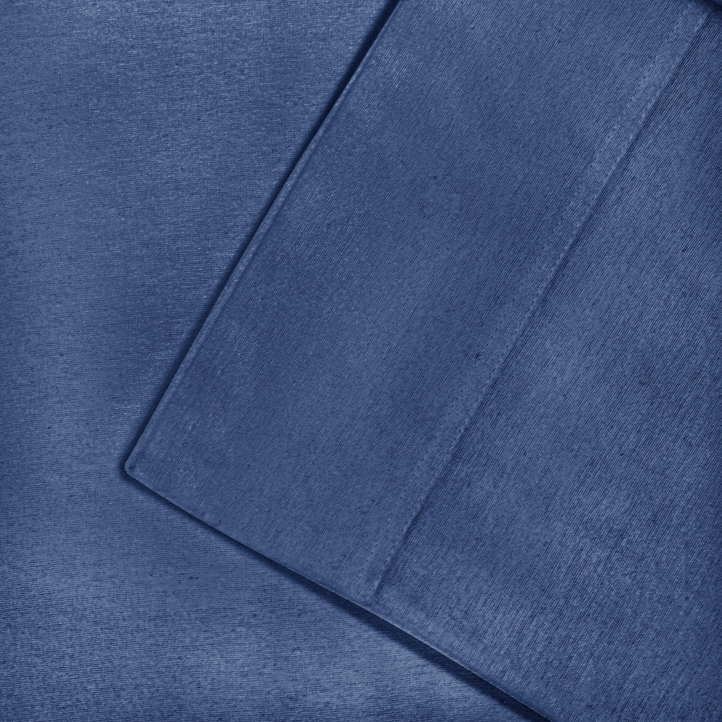 Premium Flannel Cotton Bed Sheet Set - Soft & Cozy Deep Pocket Fitted Sheets - Modern Solid Colors - Perfect for Winter Nights & Cold Weather Comfort