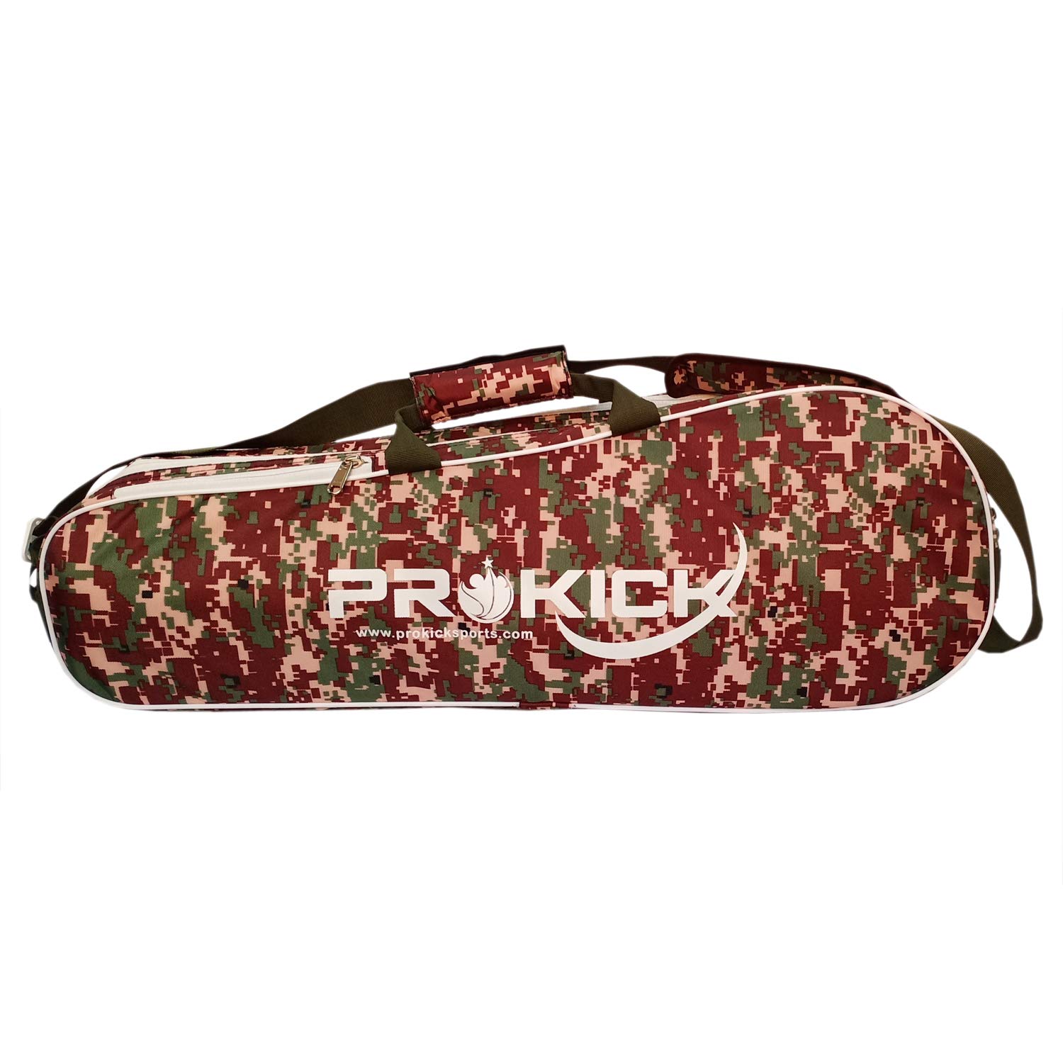 Prokick Badminton Kit Bag with Double Zipper Compartments - Durable Sports Equipment for Badminton Players, Perfect for Training, Matches & Travel