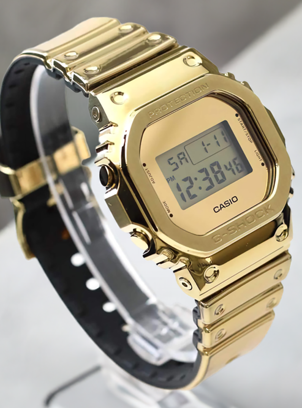 CASIO G-Shock GM-5600YMG-9JF Fine Metallic Series G-Steel Watch - Shock Resistant, Waterproof & Stylish for Outdoor Sports, Work & Everyday Wear