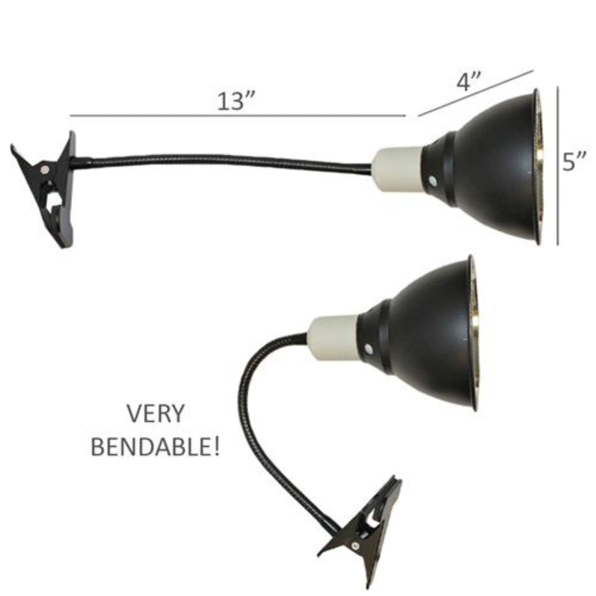 Adjustable Gooseneck Desk Lamp with Dome Shade - Perfect for Reading, Studying, and Office Work