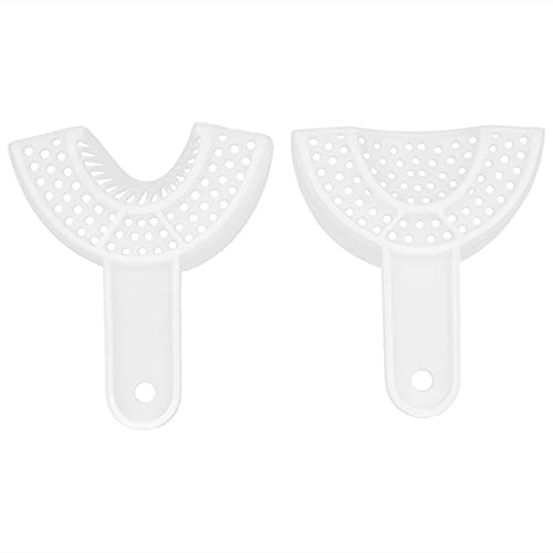 Disposable Dental Impression Trays - Professional Teeth Holder for Accurate Molds | Dentist Tools & Orthodontic Accessories for Crowns, Bridges & Aligners