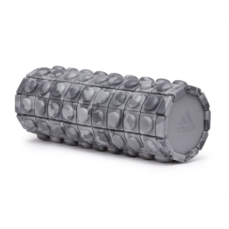Adidas ADAC 11505GR Massage Roller - Muscle Recovery & Pain Relief Tool for Athletes, Gym Workouts & Post-Exercise Therapy