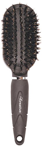 Creative Hair Brushes Cr3403 - Mini Travel Brush for Women & Men | Compact & Portable Hair Styling Tool for On-the-Go, Gym, Office & Vacation
