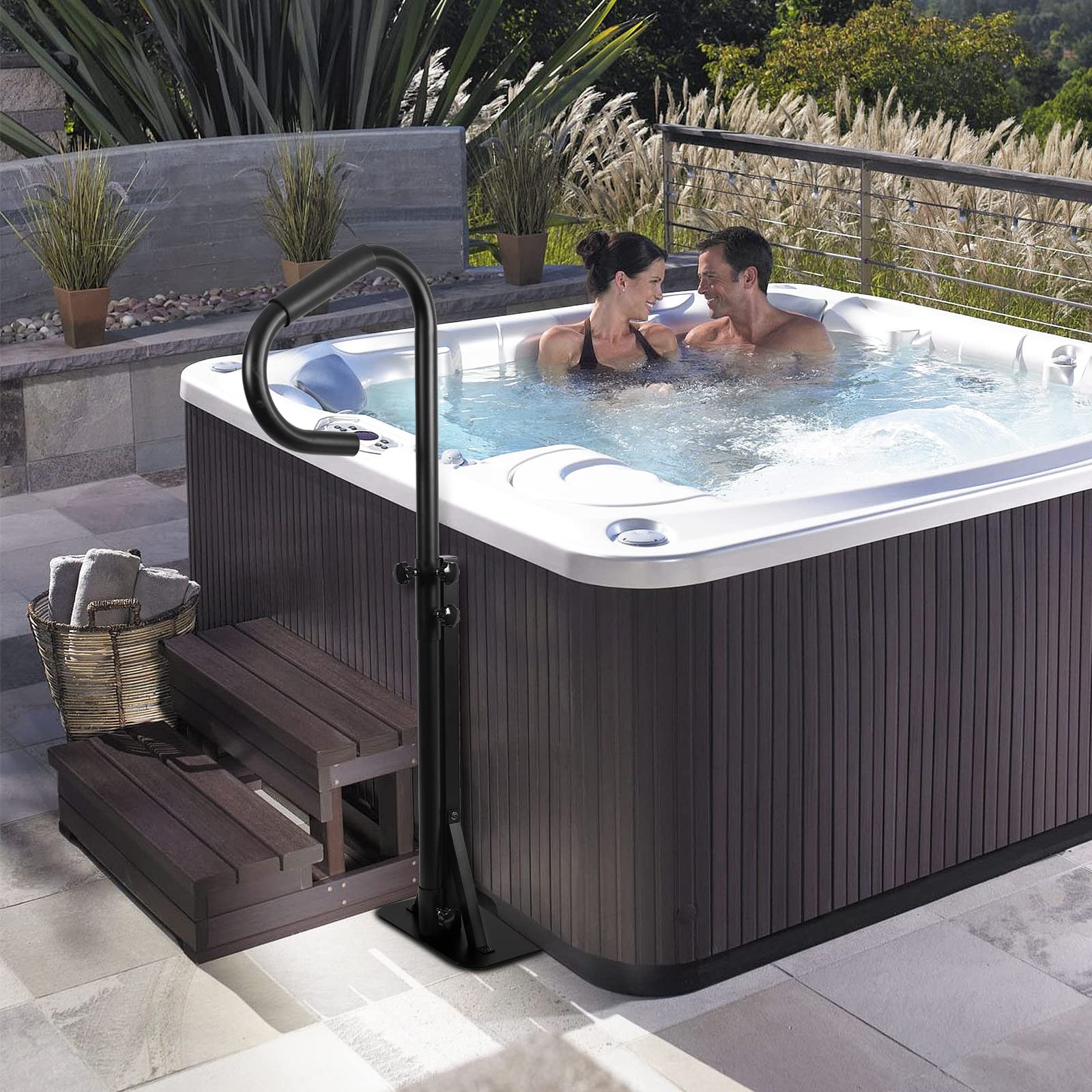 Garvee 600LBS Capacity Hot Tub Handrail - 56