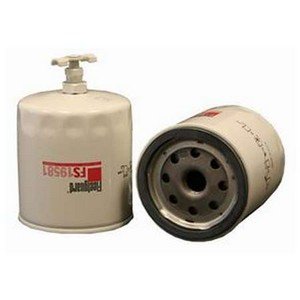 Fleetguard FS19581 Spin-On Fuel Water Separator Filter - Heavy Duty Diesel Engine Protection for Trucks, Boats & Industrial Equipment
