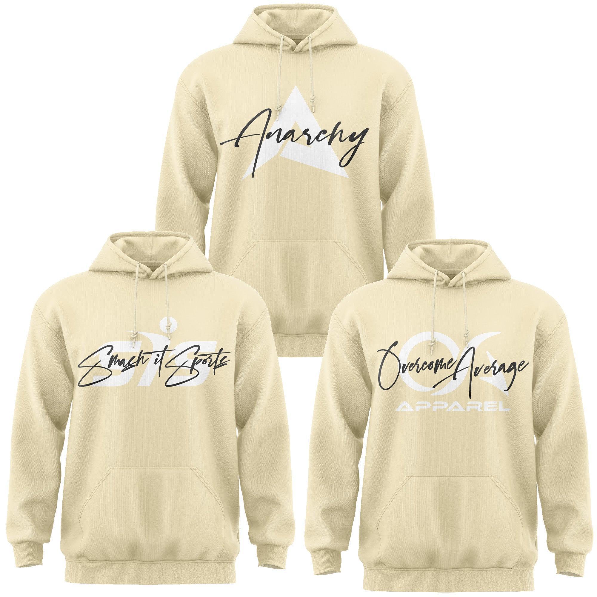 Element Fleece Hoodie - Soft & Warm Pullover for Men & Women | Cozy Winter Wear for Outdoor Activities & Casual Style (Bone Color)
