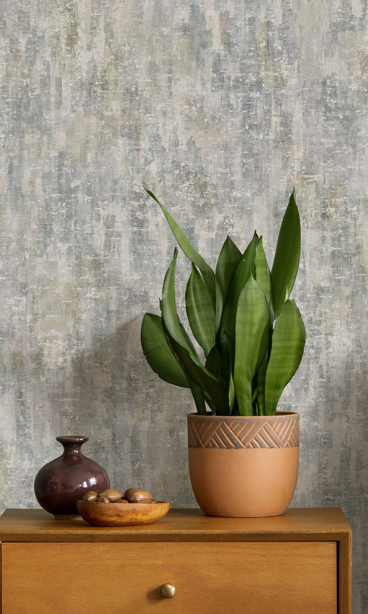Blue Watercolor Wash Textured Wallpaper R9705 - Peel and Stick Removable Wallpaper for Bedroom, Living Room, Nursery & Office Decor