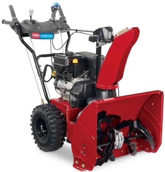Toro 37798 824 OE Power Max Two-Stage Snow Blower with Electric Start - Heavy-Duty Snow Removal for Driveways & Walkways