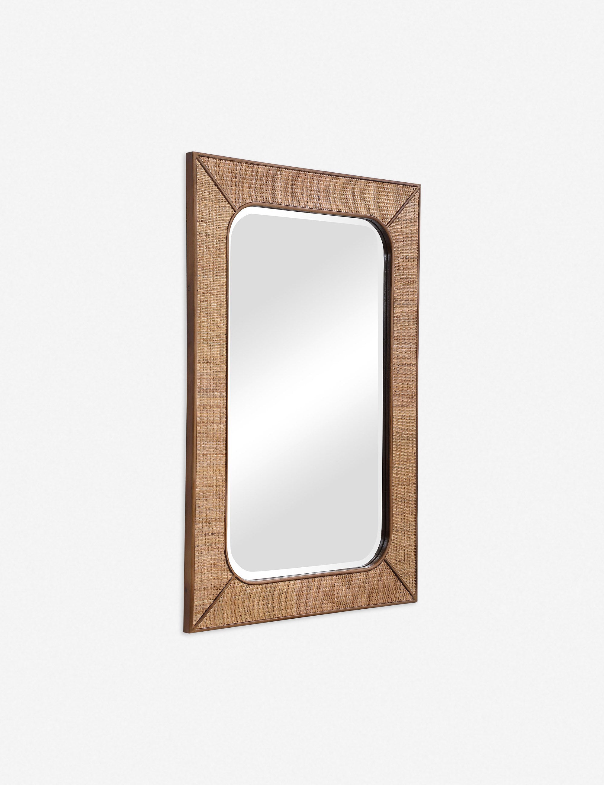 Stylish Ferdinand Mirror - Modern Wall Mirror for Home Decor, Bedroom, Living Room & Bathroom | Elegant Framed Mirror for Vanity, Entryway & Dressing Area