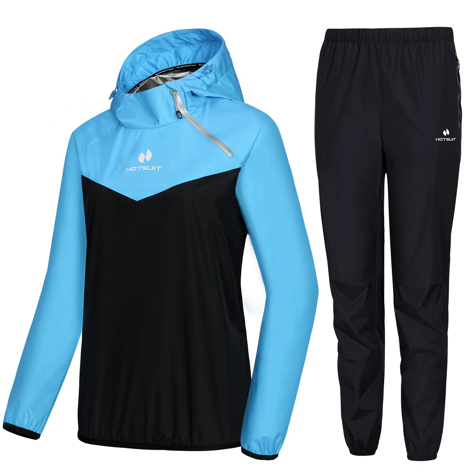 HOTSUIT Women's Sauna Suit for Weight Loss - Sweatproof Workout Jacket for Boxing, Gym & Fitness Training - Perfect for Home Exercise & Fat Burning Sessions