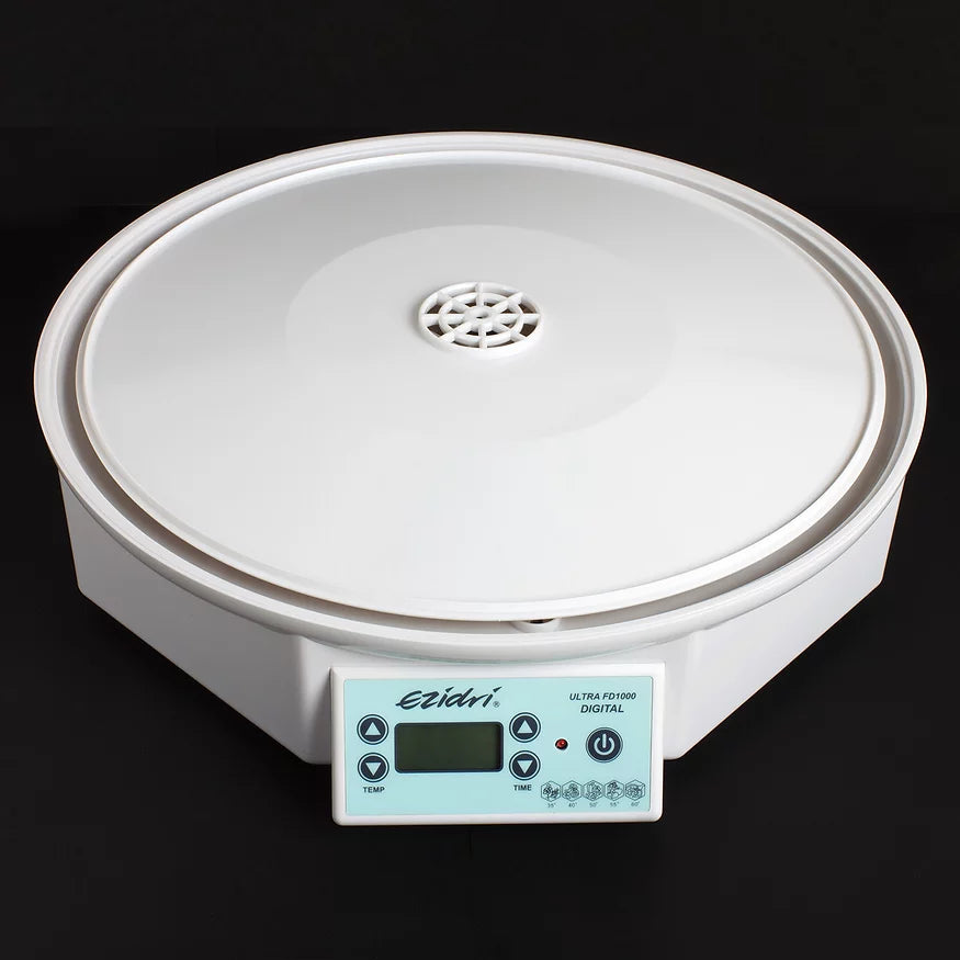 Ezidri Ultra FD1000 Digital Food Dehydrator - Base Unit Only | Professional Food Preservation for Home & Commercial Use | Perfect for Drying Fruits, Vegetables, Herbs & Making Jerky