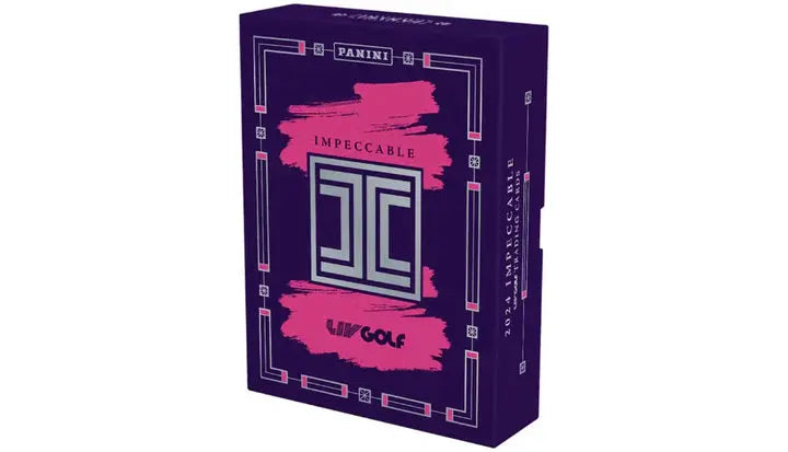 2024 Panini Impeccable LIV Golf Hobby Box - Premium Trading Cards Collection for Collectors & Investors - Perfect for Sports Memorabilia Enthusiasts and Golf Fans