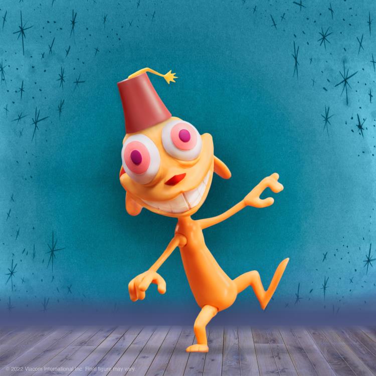 The Ren & Stimpy Show ULTIMATES! Ren Action Figure - Collectible Cartoon Character Toy for Fans, Display & Gift Giving