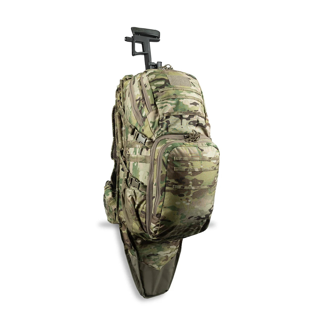 Eberlestock X31 LoDrag II Tactical Backpack with 34-Inch Weapon Scabbard - Durable Military Hunting Pack for Outdoor Adventures, Camping & Tactical Missions