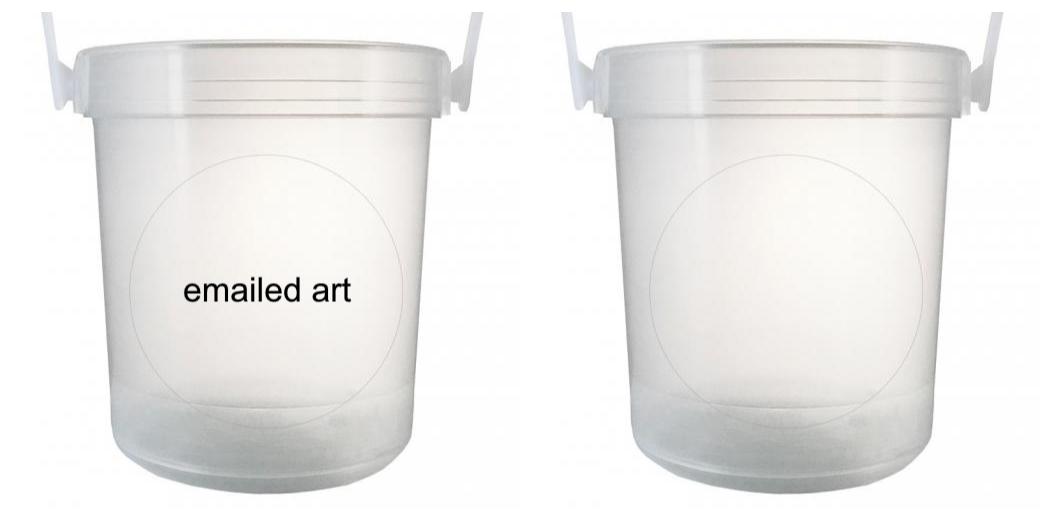 32 oz Plastic Rum Buckets with Custom Sticker - Bulk Party Cups for Cocktails, Margaritas & Tropical Drinks - Perfect for Beach Parties, Luaus & Summer Gatherings