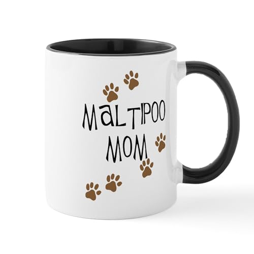 White/Black Inside - Maltipoo Mom Mugs