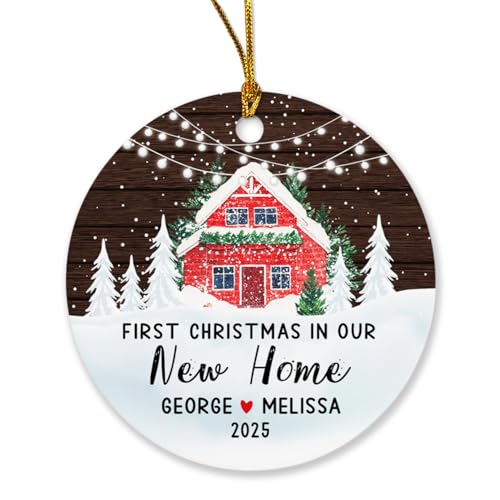First Christmas in Our New Home Ornament