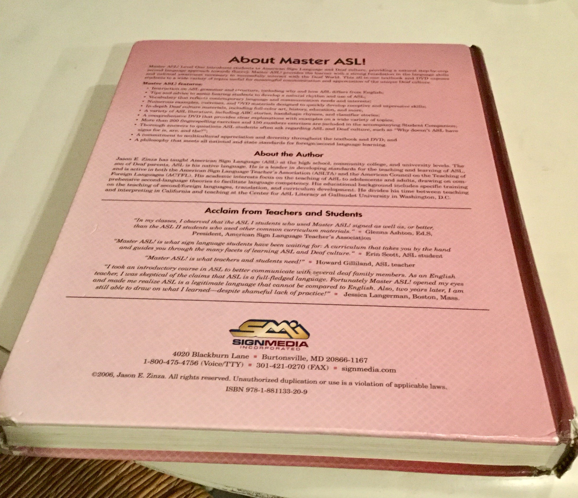 Master ASL - Level One American Sign Language Learning Kit with Instructional DVD | Perfect for Beginners, Homeschooling & Self-Study